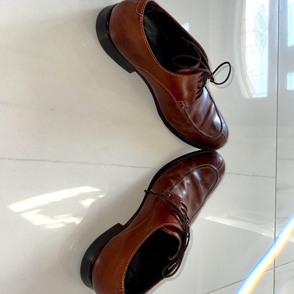 Cole Haan Neolite Heel Brown Lace Up Leather Shoes Size X Large 10-11 - Picture 6 of 7